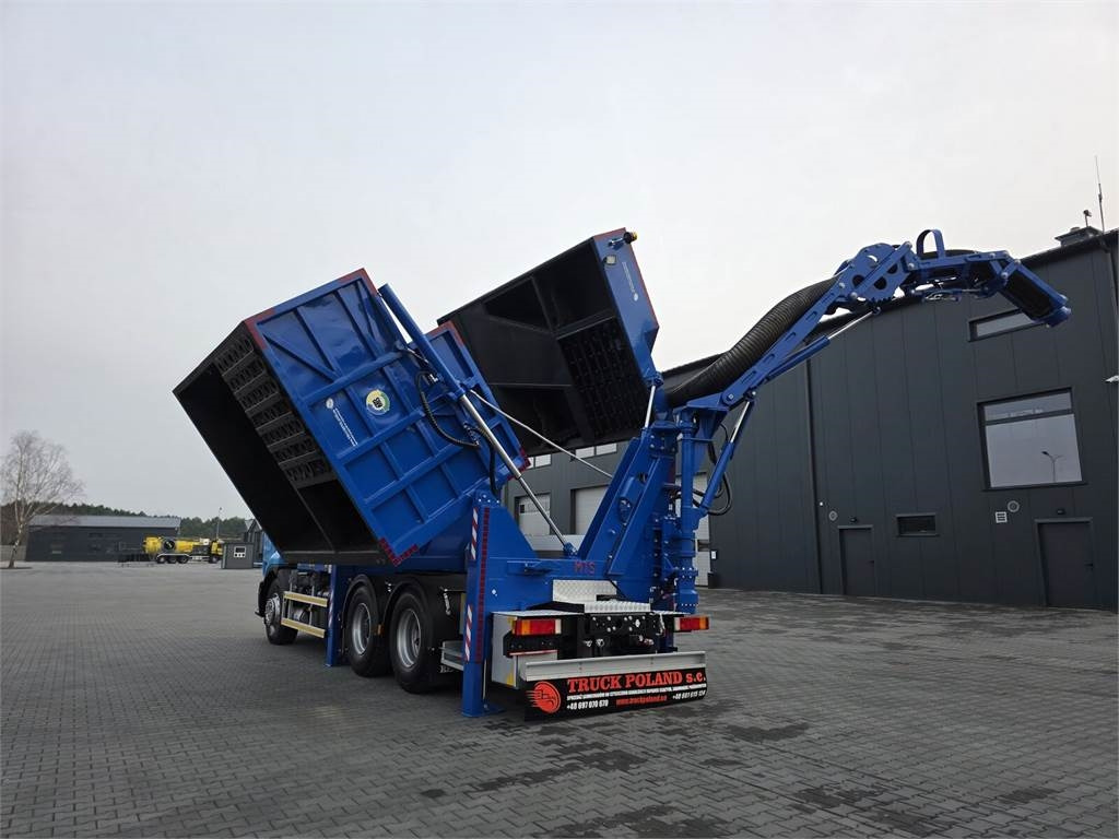 Renault MTS DINO 3 Saugbagger vacuum cleaner excavator suc - Camion hydrocureur: photos 1 Renault MTS DINO 3 Saugbagger vacuum cleaner excavator suc - Camion hydrocureur: photos 1