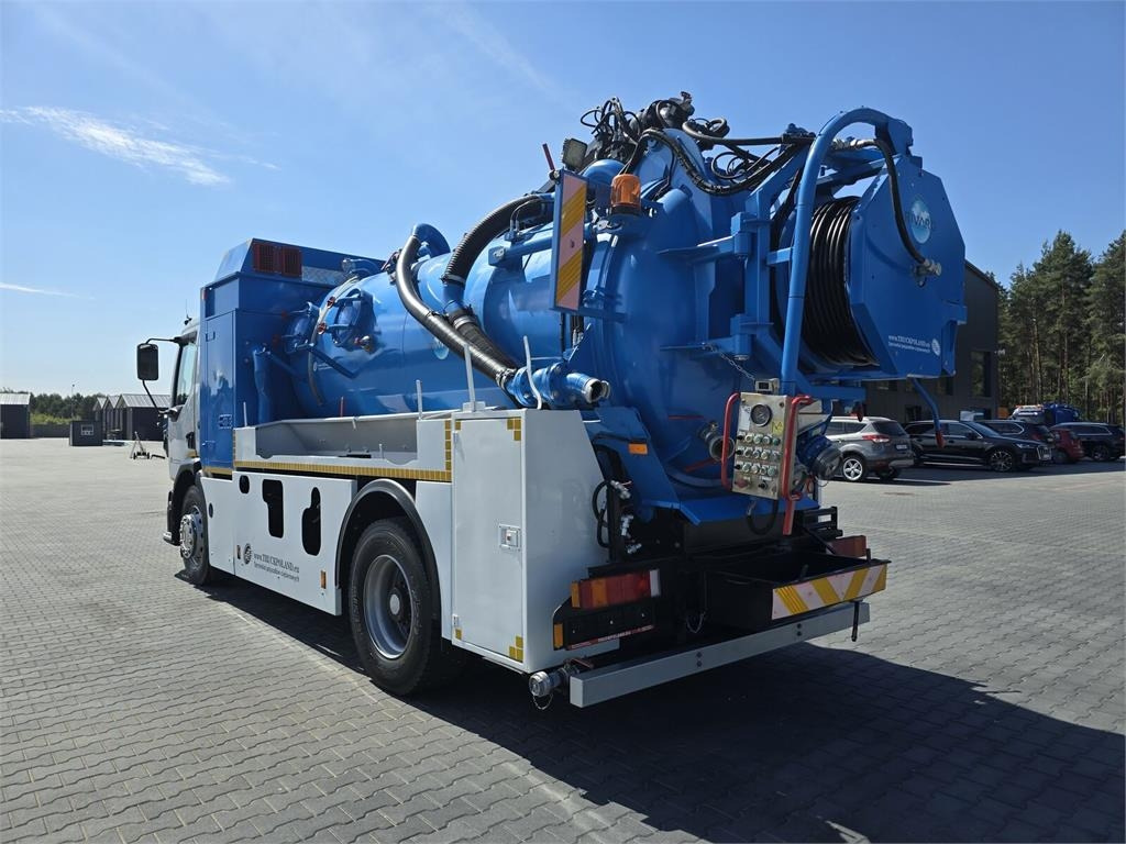 Renault WUKO RIVARD for collecting liquid waste - Camion hydrocureur: photos 5 Renault WUKO RIVARD for collecting liquid waste - Camion hydrocureur: photos 5