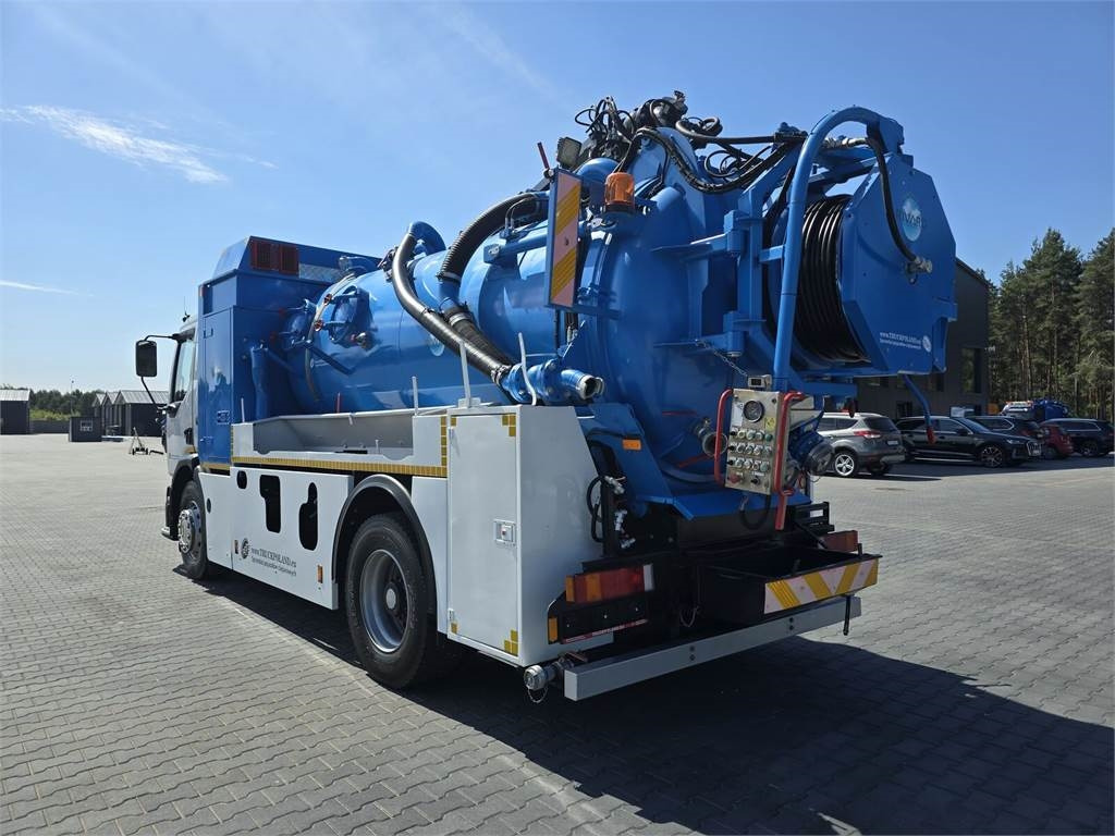 Renault WUKO RIVARD for collecting liquid waste - Camion hydrocureur: photos 5 Renault WUKO RIVARD for collecting liquid waste - Camion hydrocureur: photos 5