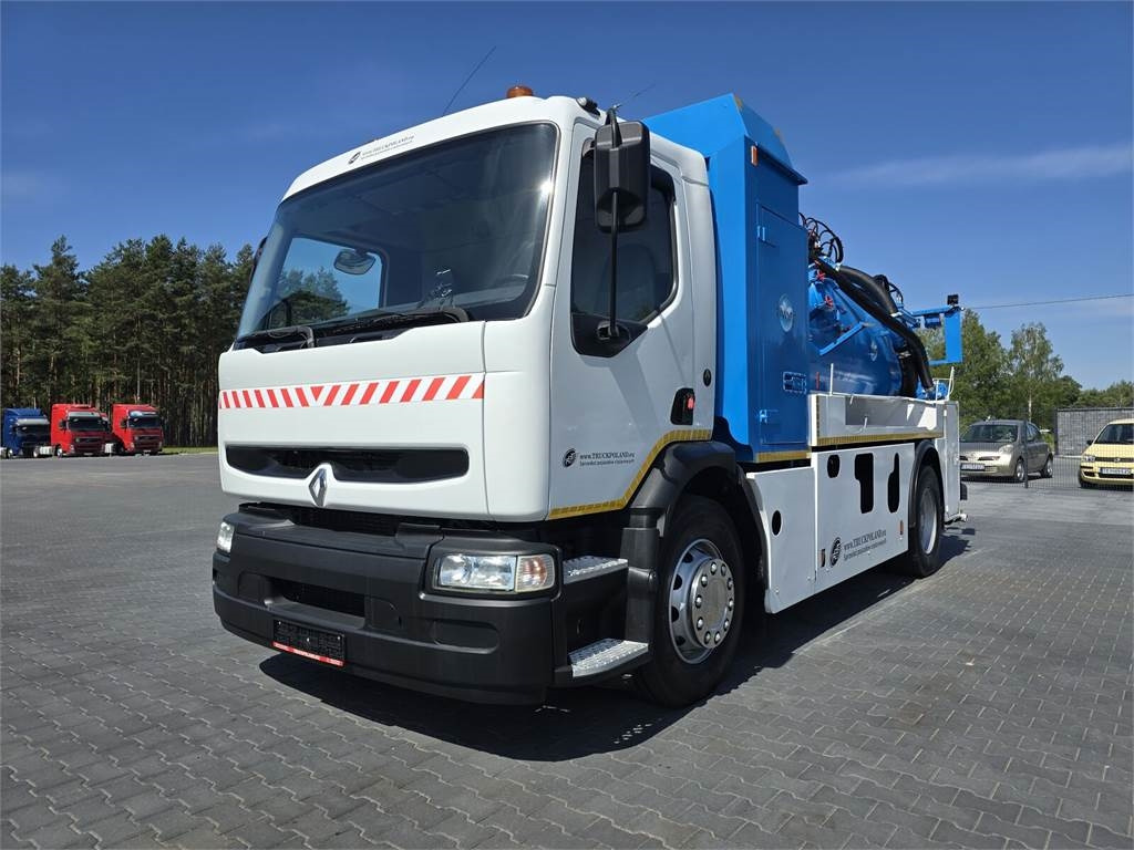 Renault WUKO RIVARD for collecting liquid waste - Camion hydrocureur: photos 3 Renault WUKO RIVARD for collecting liquid waste - Camion hydrocureur: photos 3