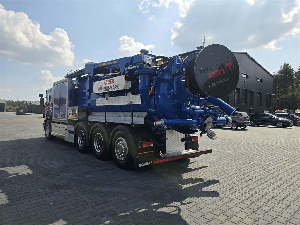 Scania KAISER EUR-MARK PL 8 Vacuum suction-blowing loader - Camion hydrocureur: photos 5 Scania KAISER EUR-MARK PL 8 Vacuum suction-blowing loader - Camion hydrocureur: photos 5