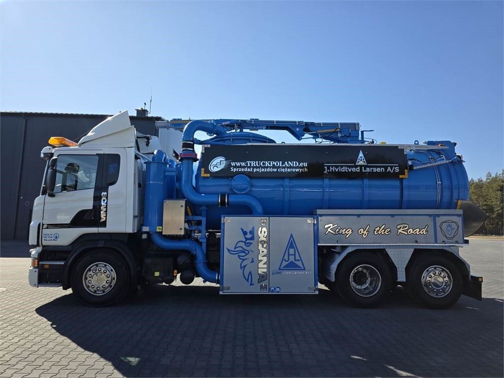 Scania Larsen FlexVac 311 Vacuum suction loader - Camion hydrocureur: photos 4 Scania Larsen FlexVac 311 Vacuum suction loader - Camion hydrocureur: photos 4
