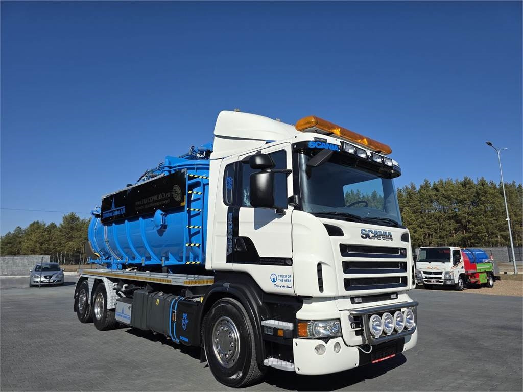 Scania Larsen FlexVac 311 Vacuum suction loader - Camion hydrocureur: photos 2 Scania Larsen FlexVac 311 Vacuum suction loader - Camion hydrocureur: photos 2