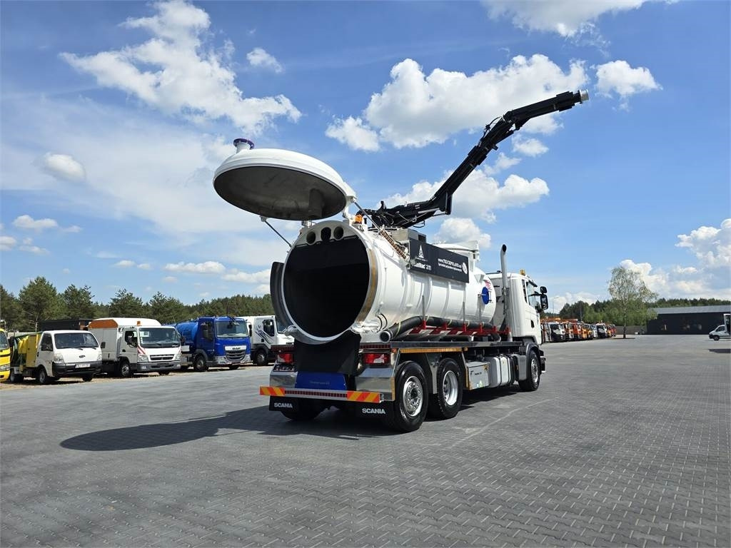 Camion hydrocureur Scania Saugbagger Larsen FlexVac 311 Vacuum suction loade: photos 25