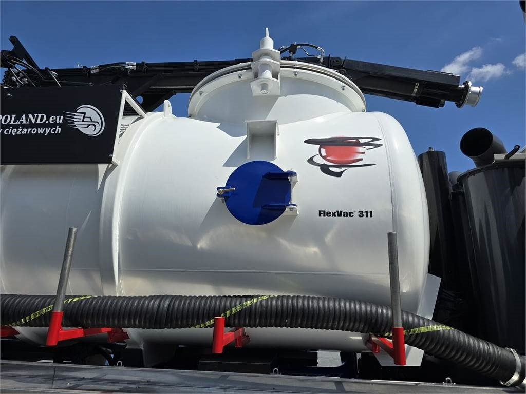 Camion hydrocureur Scania Saugbagger Larsen FlexVac 311 Vacuum suction loade: photos 18