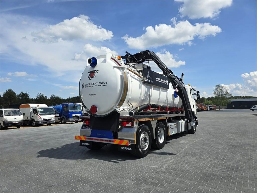 Camion hydrocureur Scania Saugbagger Larsen FlexVac 311 Vacuum suction loade: photos 22