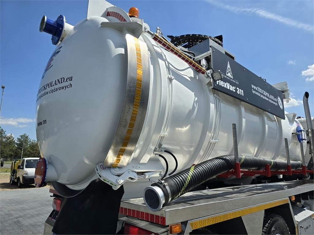 Camion hydrocureur Scania Saugbagger Larsen FlexVac 311 Vacuum suction loade: photos 16