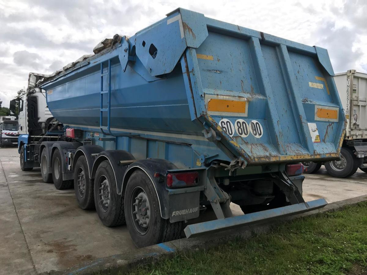 Fruehauf Benne 38 T – 3 essieux - Semi-remorque benne: photos 3 Fruehauf Benne 38 T – 3 essieux - Semi-remorque benne: photos 3
