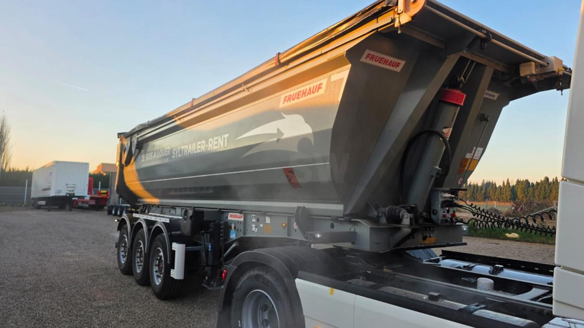 Fruehauf FST4FC (Location / Rent) - Semi-remorque benne: photos 4 Fruehauf FST4FC (Location / Rent) - Semi-remorque benne: photos 4