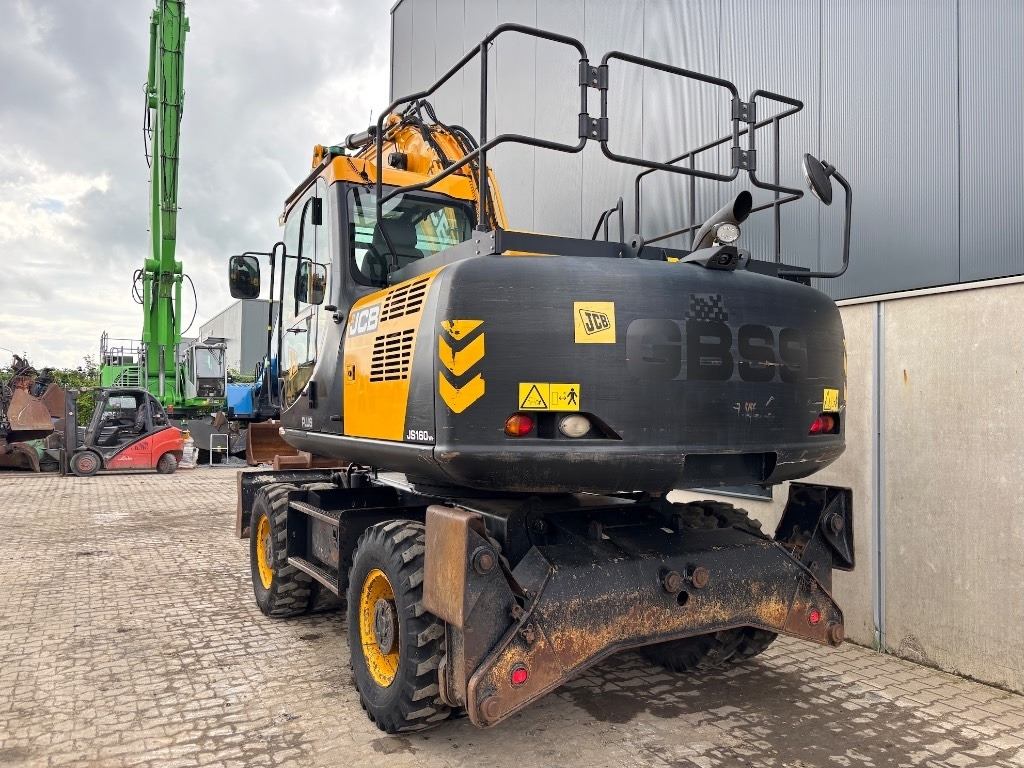 JCB JS 160 W - JS 175 W - JS 145 W - Pelle sur pneus: photos 5 JCB JS 160 W - JS 175 W - JS 145 W - Pelle sur pneus: photos 5