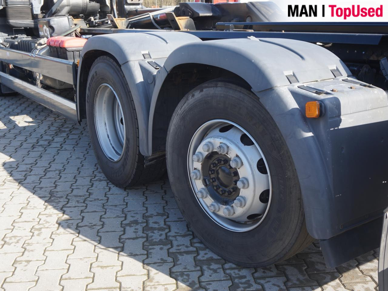 MAN TGS 26.460 6X2-4 BL Abroll Kipper - Camion benne: photos 4 MAN TGS 26.460 6X2-4 BL Abroll Kipper - Camion benne: photos 4