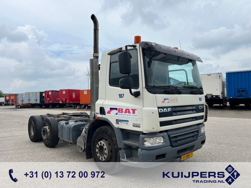 DAF FAG CF75.250 EEV Euro 5 / 6x2 / 158 DKM / Chassis-Cabine - Châssis cabine: photos 1 DAF FAG CF75.250 EEV Euro 5 / 6x2 / 158 DKM / Chassis-Cabine - Châssis cabine: photos 1