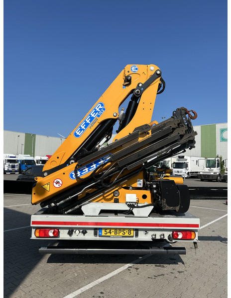 Camion grue DAF LF 320 FA / Effer 175.2/c3s Crane / 363 dkm / Plateau / APK TUV 08-25: photos 15