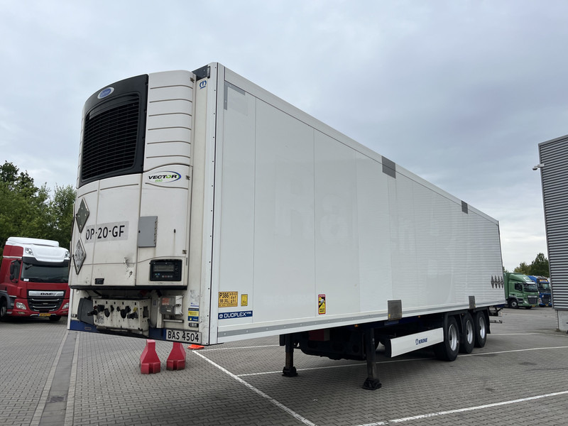 Semi-remorque frigorifique Krone Coolliner / Carrier Vector 1950 / Frigo Box / BPW Drum / APK TUV 04-26: photos 16 Semi-remorque frigorifique Krone Coolliner / Carrier Vector 1950 / Frigo Box / BPW Drum / APK TUV 04-26: photos 16