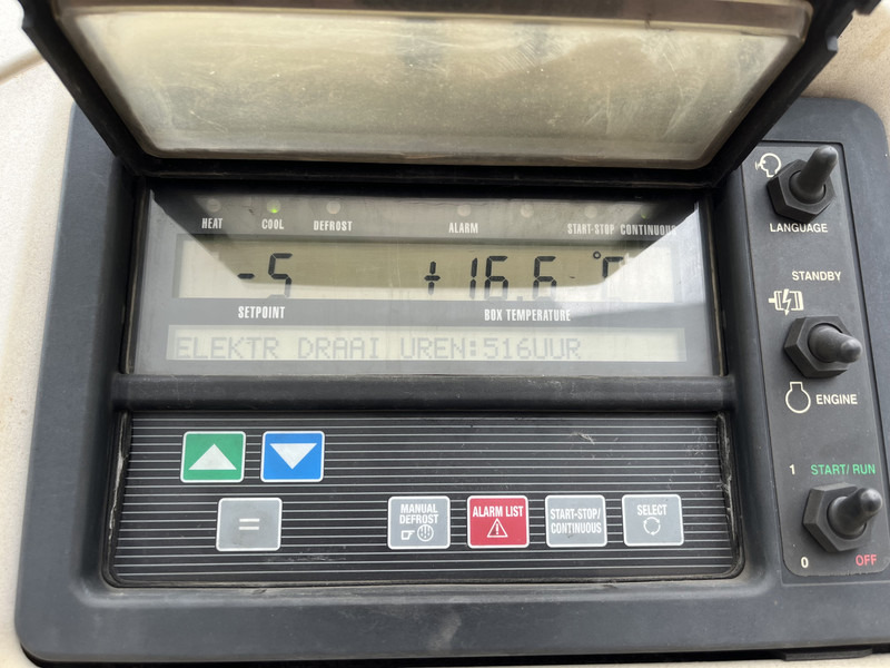 Semi-remorque frigorifique Krone Coolliner / Carrier Vector 1950 / Frigo Box / BPW Drum / APK TUV 04-26: photos 8 Semi-remorque frigorifique Krone Coolliner / Carrier Vector 1950 / Frigo Box / BPW Drum / APK TUV 04-26: photos 8