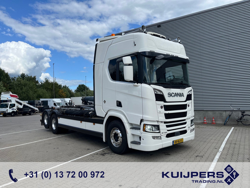 Scania R730 V8 6X2 / VDL Hook Lift 25 ton / 763 dkm / Smart Tacho V2 / APK TUV 03-26 - Camion ampliroll: photos 1 Scania R730 V8 6X2 / VDL Hook Lift 25 ton / 763 dkm / Smart Tacho V2 / APK TUV 03-26 - Camion ampliroll: photos 1