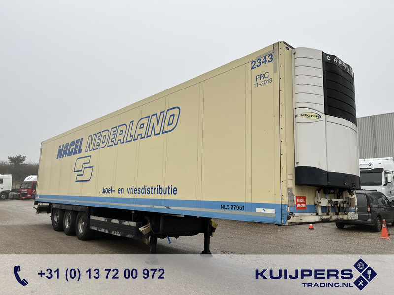 Schmitz Cargobull SKO 24 Cool / Carrier Vector 1850 / 2x Liftas / Frigo Box / NL Trailer - Semi-remorque frigorifique: photos 1 Schmitz Cargobull SKO 24 Cool / Carrier Vector 1850 / 2x Liftas / Frigo Box / NL Trailer - Semi-remorque frigorifique: photos 1