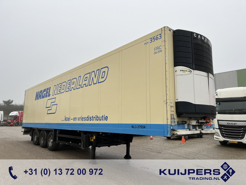 Schmitz Cargobull SKO 24L COOL / Carrier Vector 1850 / BPW Drum / Liftas / Frigo Box / NL Trailer - Semi-remorque frigorifique: photos 1 Schmitz Cargobull SKO 24L COOL / Carrier Vector 1850 / BPW Drum / Liftas / Frigo Box / NL Trailer - Semi-remorque frigorifique: photos 1