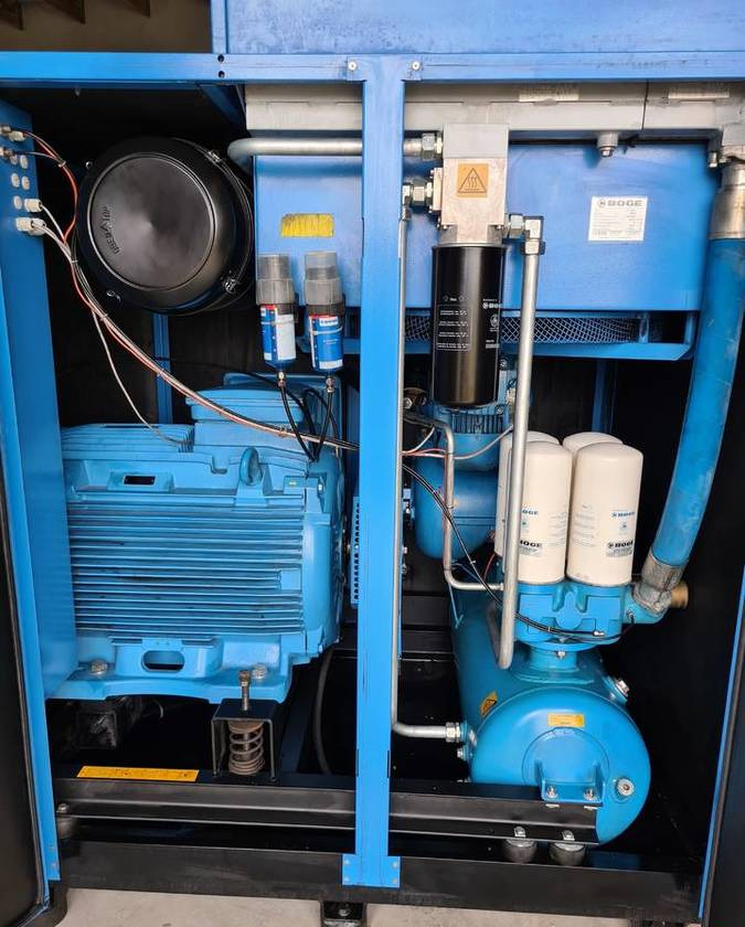 Kompresor śrubowy BOGE S 150-3 110 kW - Compresseur d'air: photos 5 Kompresor śrubowy BOGE S 150-3 110 kW - Compresseur d'air: photos 5