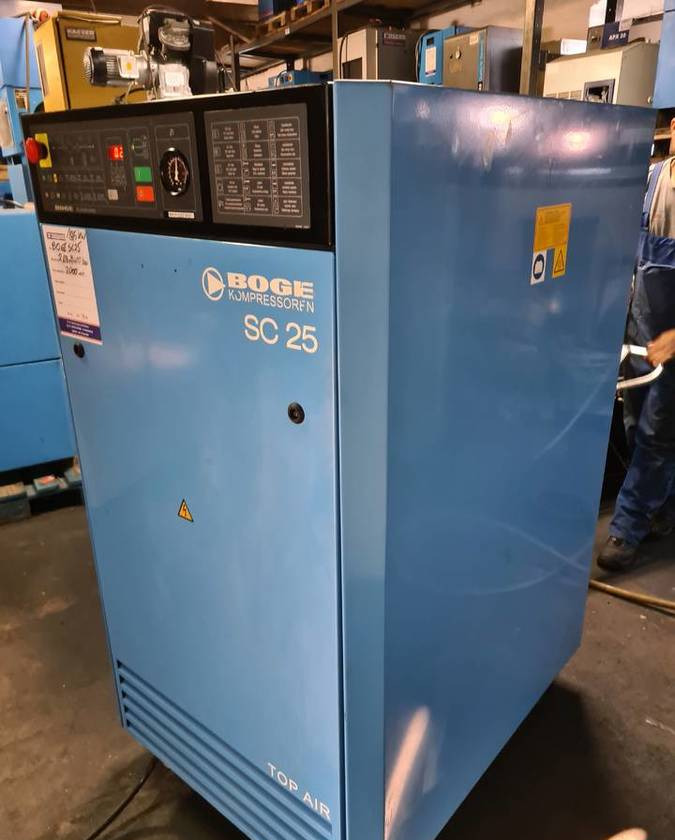 Sprężarka tłokowa BOGE SC 25, 18,5 kw - Compresseur d'air: photos 1 Sprężarka tłokowa BOGE SC 25, 18,5 kw - Compresseur d'air: photos 1