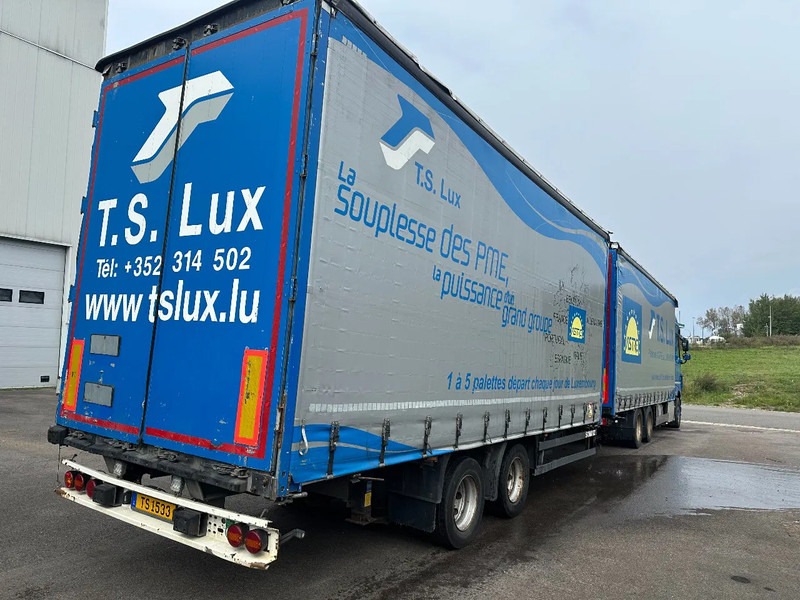 Camion à rideaux coulissants DAF XF 440 6x2 / SUPERSPACECAB / KOMBI MIT ANHANGER SCHMITZ 2016 / DURCHLADEN / 2 STUCK: photos 6
