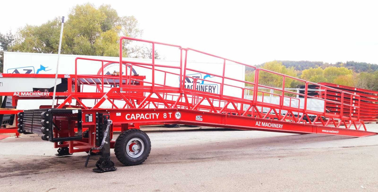 Rampe de chargement neuf AZ RAMP-EASY XL-8 OTC . Mobil Loading Ramp  WIDE With Level Off, 8 t Capacity: photos 9