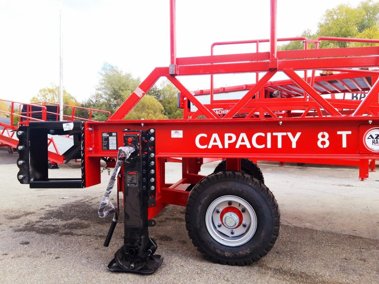 Rampe de chargement neuf AZ RAMP-EASY XL-8 OTC . Mobil Loading Ramp  WIDE With Level Off, 8 t Capacity: photos 10