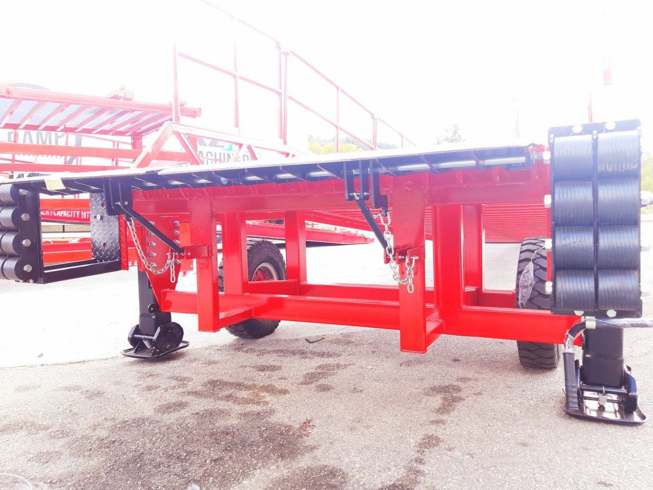 Rampe de chargement neuf AZ RAMP-EASY XL-8 OTC . Mobil Loading Ramp  WIDE With Level Off, 8 t Capacity: photos 11