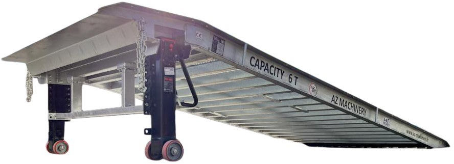 Rampe de chargement neuf AZ RAMP-PRIME XS-6 FULL GALVA .  Industrial Mobil Loading Ramp
