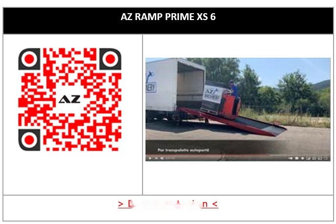 Rampe de chargement neuf AZ RAMP PRIME XS-6 mobile loading ramp: photos 26 Rampe de chargement neuf AZ RAMP PRIME XS-6 mobile loading ramp: photos 26
