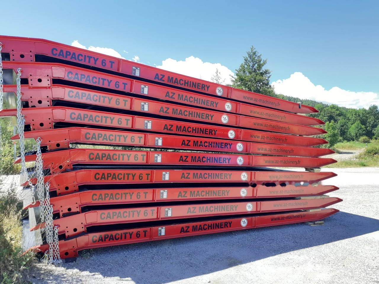 Rampe de chargement neuf AZ RAMP PRIME XS-6 mobile loading ramp: photos 19 Rampe de chargement neuf AZ RAMP PRIME XS-6 mobile loading ramp: photos 19