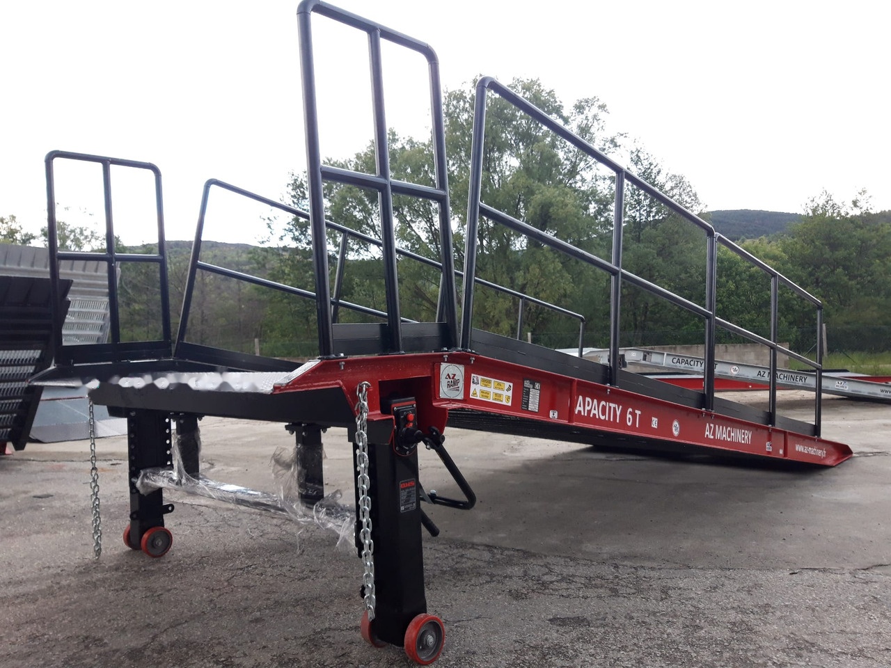 Rampe de chargement neuf AZ RAMP PRIME XS-6 mobile loading ramp: photos 24 Rampe de chargement neuf AZ RAMP PRIME XS-6 mobile loading ramp: photos 24