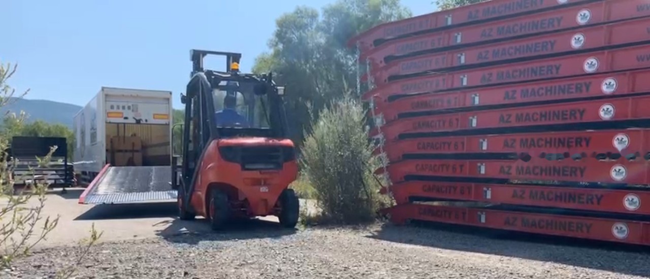 Rampe de chargement neuf AZ RAMP PRIME XS-6 mobile loading ramp: photos 11 Rampe de chargement neuf AZ RAMP PRIME XS-6 mobile loading ramp: photos 11