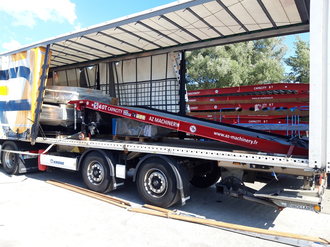 Rampe de chargement neuf AZ RAMP PRIME XS-6 mobile loading ramp: photos 20 Rampe de chargement neuf AZ RAMP PRIME XS-6 mobile loading ramp: photos 20