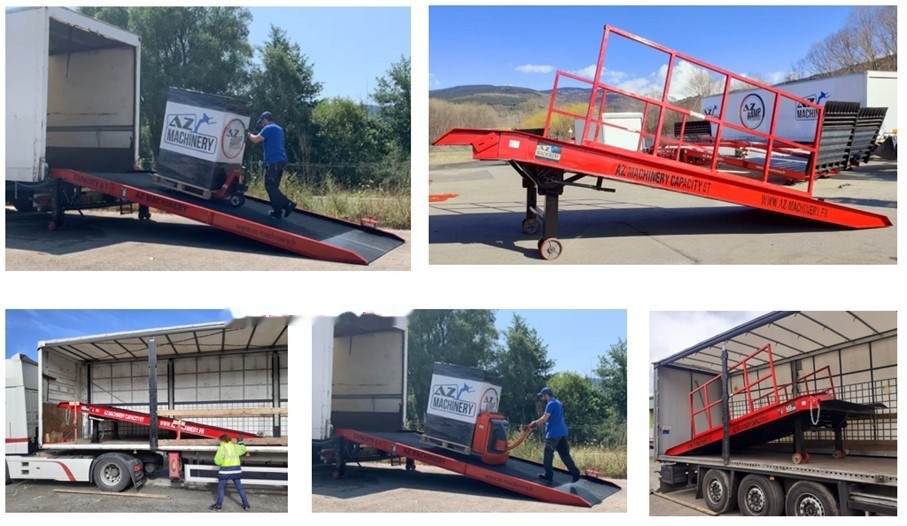 Rampe de chargement neuf AZ RAMP PRIME XS-6 mobile loading ramp: photos 17 Rampe de chargement neuf AZ RAMP PRIME XS-6 mobile loading ramp: photos 17