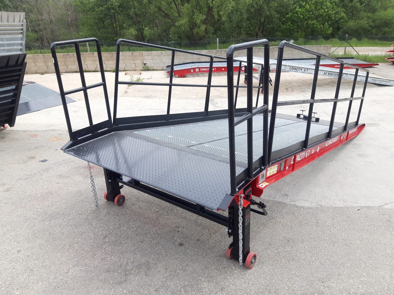 Rampe de chargement neuf AZ RAMP PRIME XS-6 mobile loading ramp: photos 25 Rampe de chargement neuf AZ RAMP PRIME XS-6 mobile loading ramp: photos 25