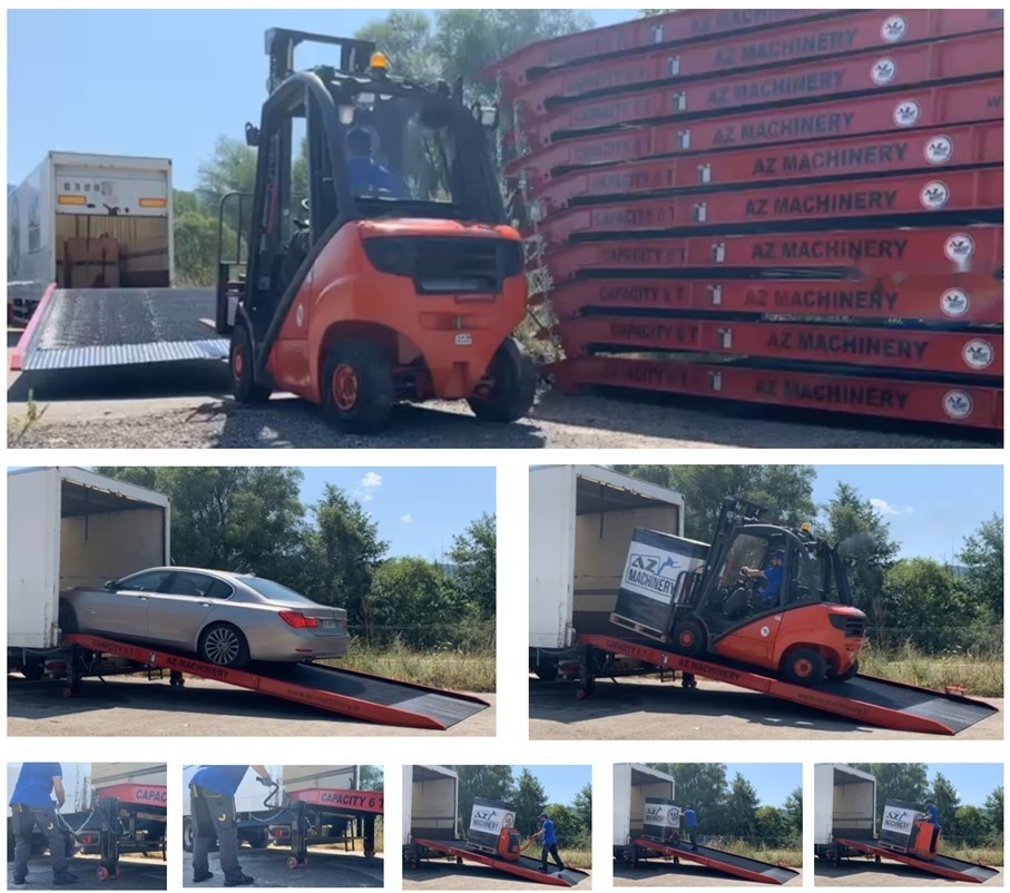 Rampe de chargement neuf AZ RAMP PRIME XS-6 mobile loading ramp: photos 16 Rampe de chargement neuf AZ RAMP PRIME XS-6 mobile loading ramp: photos 16