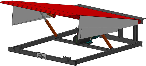 Rampe de chargement neuf Hydraulic Dock Leveler. AZ RAMP- NQB-10T