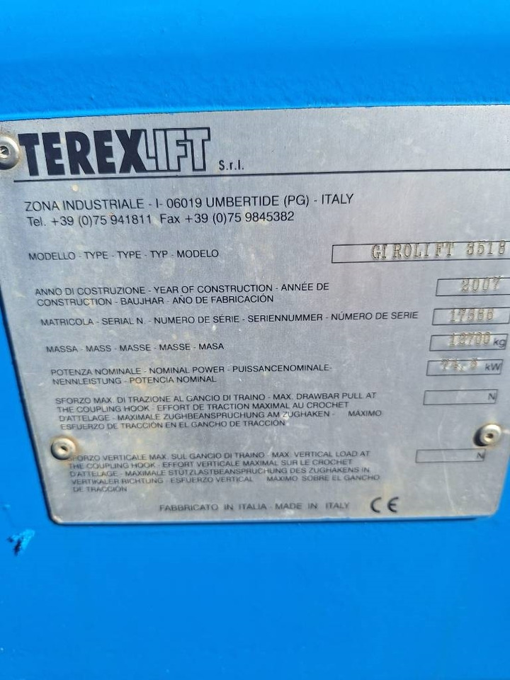 Genie GTH 3518 R - Chariot télescopique: photos 5 Genie GTH 3518 R - Chariot télescopique: photos 5