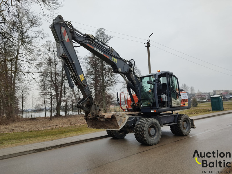 Atlas 150 W - Pelle sur pneus: photos 3 Atlas 150 W - Pelle sur pneus: photos 3