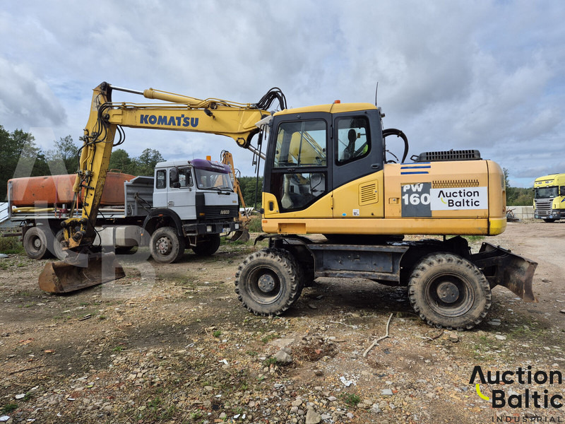 Komatsu PW160-7 - Pelle sur pneus: photos 3 Komatsu PW160-7 - Pelle sur pneus: photos 3