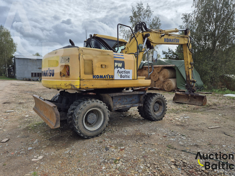 Komatsu PW160-7 - Pelle sur pneus: photos 5 Komatsu PW160-7 - Pelle sur pneus: photos 5