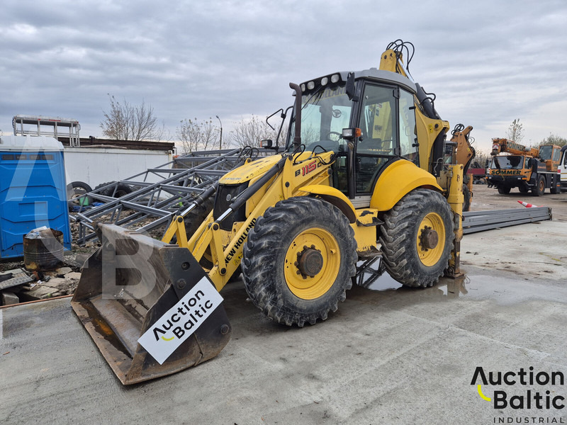 New Holland B 115 C - Tractopelle: photos 1 New Holland B 115 C - Tractopelle: photos 1