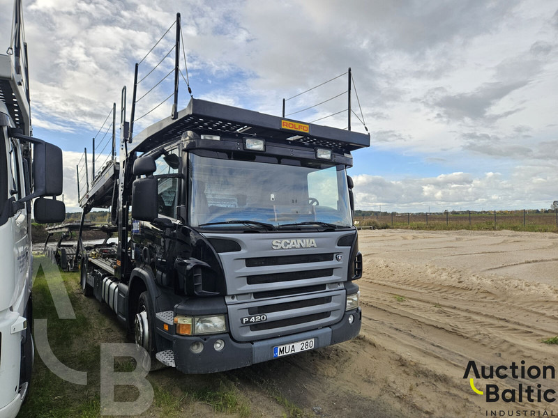 Scania P 420 - Camion porte-voitures: photos 2 Scania P 420 - Camion porte-voitures: photos 2