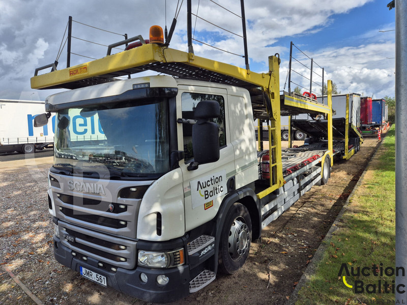 Scania P 450 - Camion porte-voitures: photos 1 Scania P 450 - Camion porte-voitures: photos 1