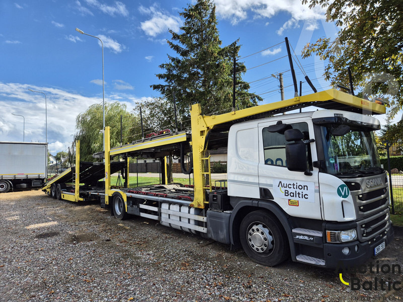 Scania P 450 - Camion porte-voitures: photos 2 Scania P 450 - Camion porte-voitures: photos 2