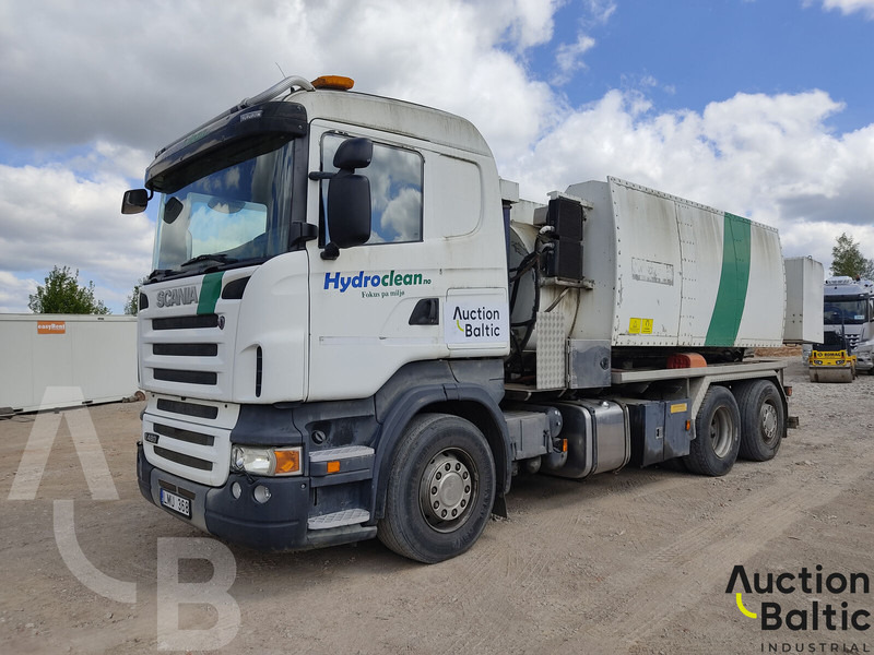 Scania R 480 - Camion hydrocureur: photos 1 Scania R 480 - Camion hydrocureur: photos 1