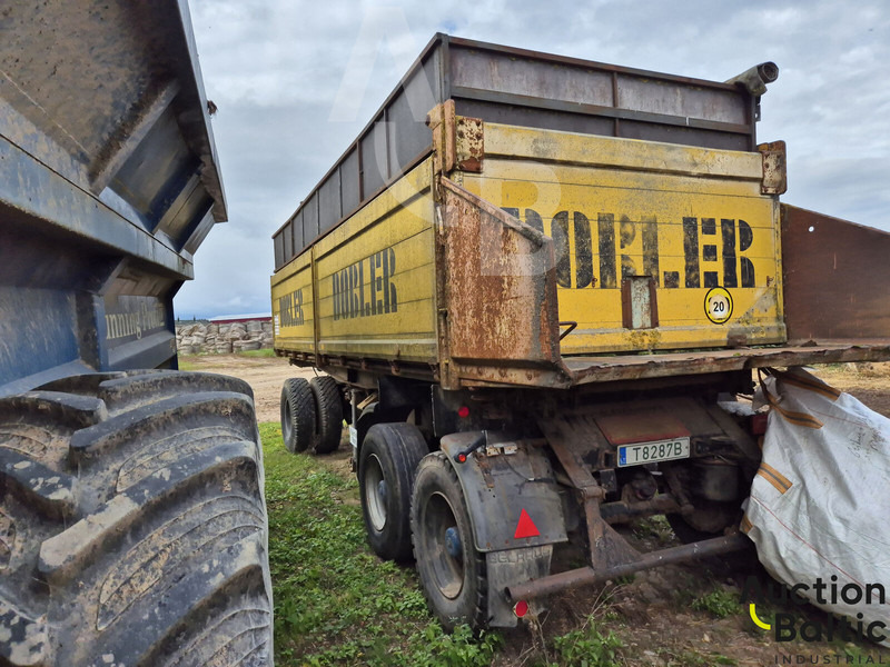 Tipper semi-trailer - Semi-remorque rideaux coulissants: photos 3 Tipper semi-trailer - Semi-remorque rideaux coulissants: photos 3