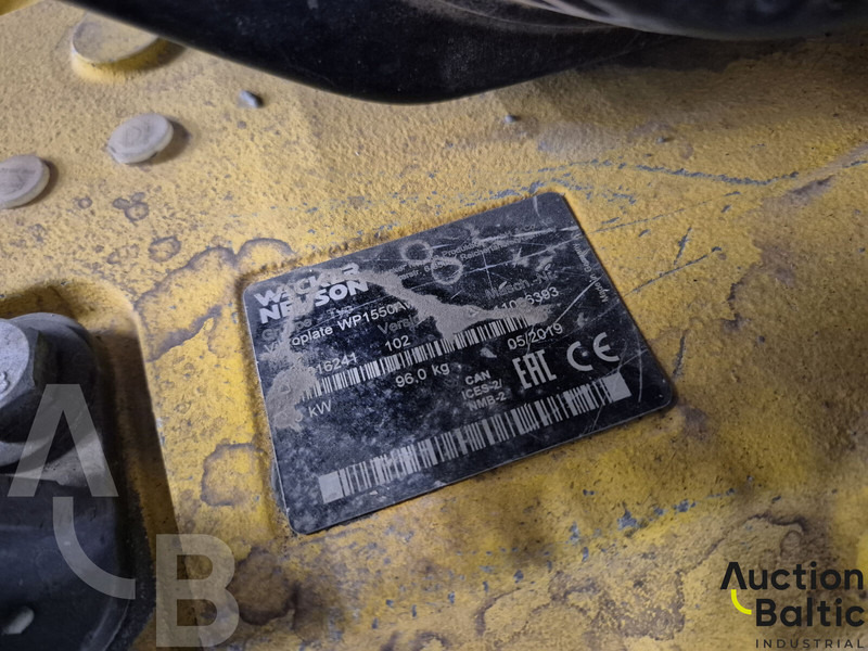 WACKER NEUSON WP1550AW - Plaque vibrante: photos 5 WACKER NEUSON WP1550AW - Plaque vibrante: photos 5