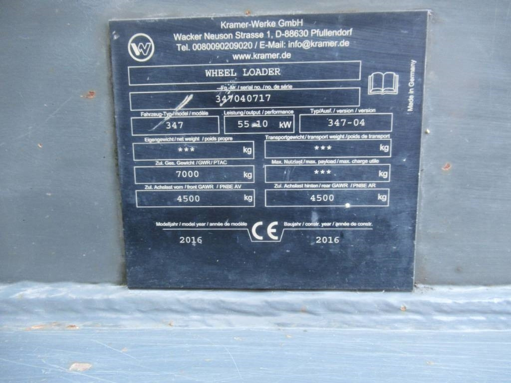 Kramer-allrad 1150 - Chargeuse sur pneus: photos 4 Kramer-allrad 1150 - Chargeuse sur pneus: photos 4